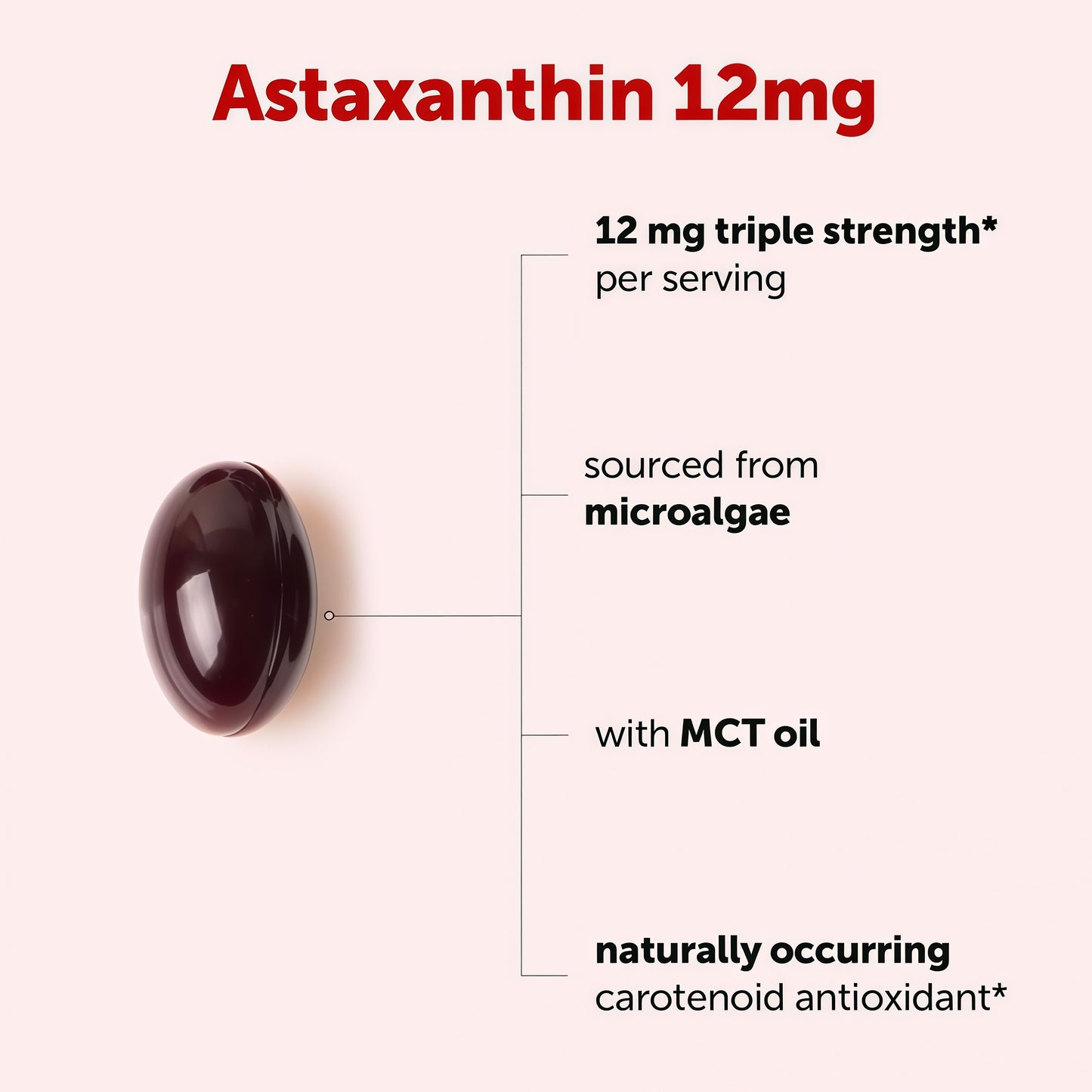 Astaxanthin 12mg