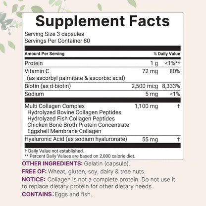 Multi Collagen 240 Capsules
