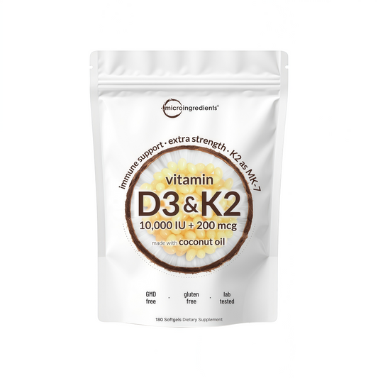Vitamin D3 + K2 Softgels